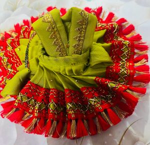 Laddu Gopal Fancy Dress 2panty Combo Set