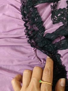 Lace Trimmed Nightgown