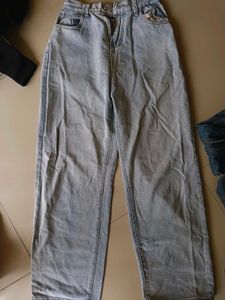 Light Wash Wide Leg Jeans