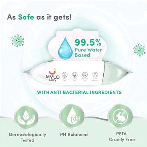 Mylo Baby Premium Water Based Wipes