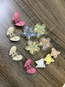 Cute Hair Accessories Set🦋🌷Flower&Butterfly Clip