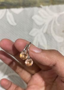 2 combo Charming Pink Flower Earrings