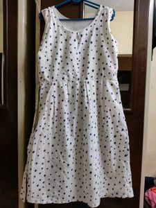 Starry White Dress