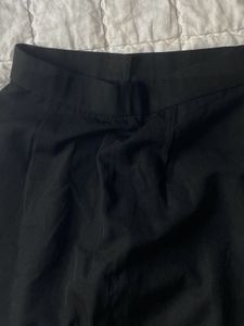Black A-Line Skirt