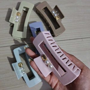 Chunky Y2K Hair Claw Clips Set