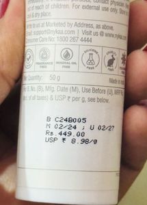 Nykaa SKINRX Spot Correct 5% Niacinamide Night Moi