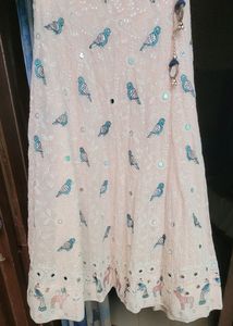 Chikankari Embroidered Lehenga