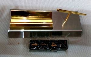 Visiting Card Holder With Date Dice