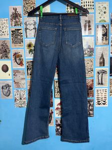 Women's Blue Wide Leg Jeans