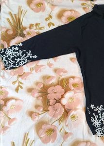 Black Embroidered Co-ord