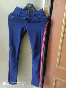 Blue Jeans For Women High Waist