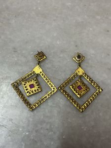 Boho Diamond Dangle Earrings