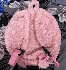 Cute Pink Teddy Backpack for Kids