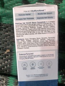 WishCare Hair Growth Serum Concentrate