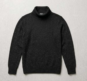 Elegant Black Turtleneck Top