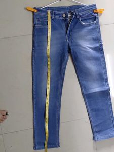 Dark Blue Denim Jeans