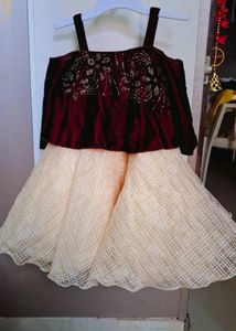 Velvet & Lace Party Dress