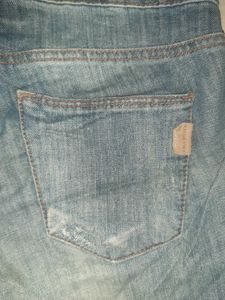 MANGO Rare-to-Find Vintage Y2K Denim Capri