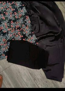 3 Pcs Suit Kurti Dhoti Nd Legging