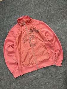 Pink Floral Zip-Up Jacket