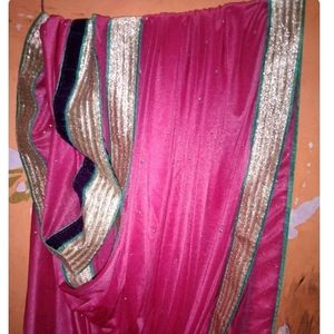 A Banarasi Silk Kurti salwar With Dupatta