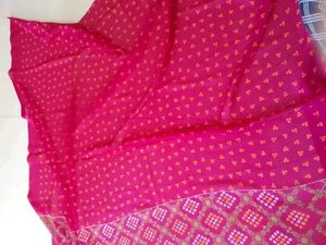 Vibrant Pink Ethnic Saree