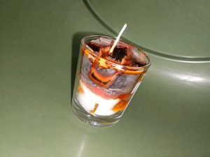 Set of 4 Decorative Scented Jar Candles