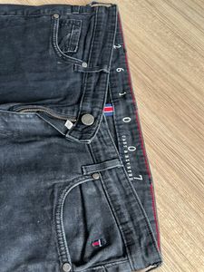 Louis Philippe Men's Dark Wash Jeans
