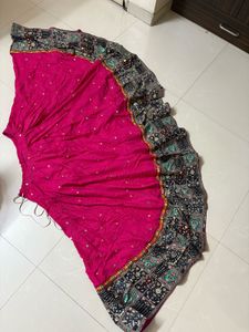 Pink Chaniya Choli Set | Garba | Nav
