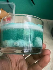Handmade Beach Themed Candle
