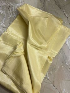 Elegant Golden Dress Material