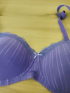Purple Padded Bra,