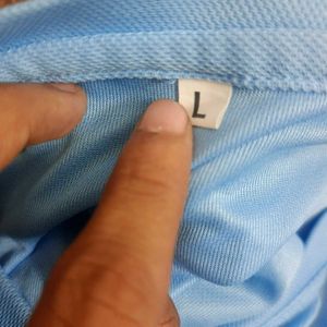 Light Blue Long Sleeve T-Shirt