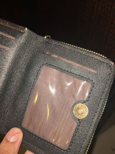 cute black wallet