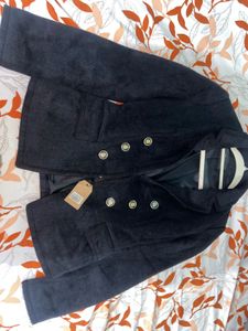 Black velvet blazer