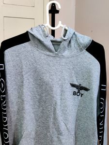 💥BUY1GET1💥 mens grey Boy London hoodie.
