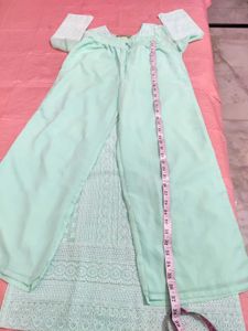 Elegant Mint Green Chikankari Kurta Set🌸🆕