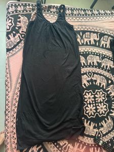 Black Maxi Tank Dress