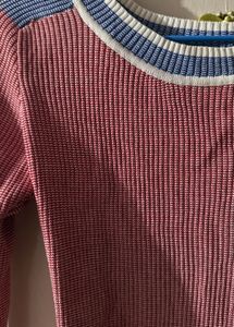 Round neck fitted Sweater/ pullover