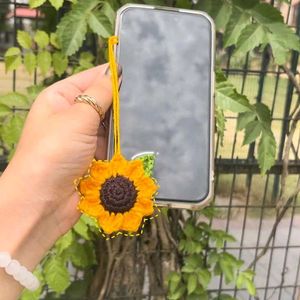 Cute Crochet phone charms 😻