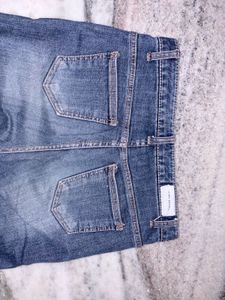 High waist bootcut Blue Denim Jeans