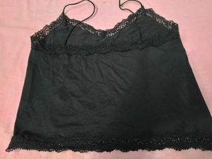 Lace Trimmed Camisole Top