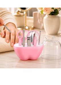 Cute Pink Apple Manicure Set