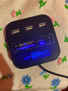 USB 2.0 Combo Hub + Card Reader