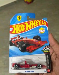 Hot Wheels Ferrari F2004 with free