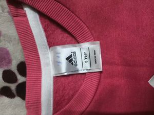Adidas Unisex Kids Sweatshirt for 5-7 years