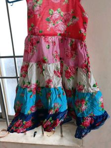 Tiered Floral Maxi Dress