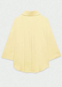Light Yellow Button-Up Shirt