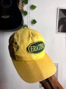 Yellow "ERATINI" Baseball Cap
