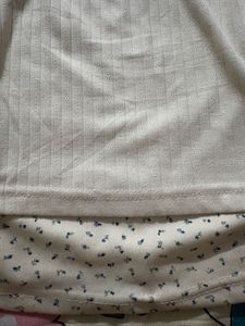Ribbed Button-Up Cropped Top